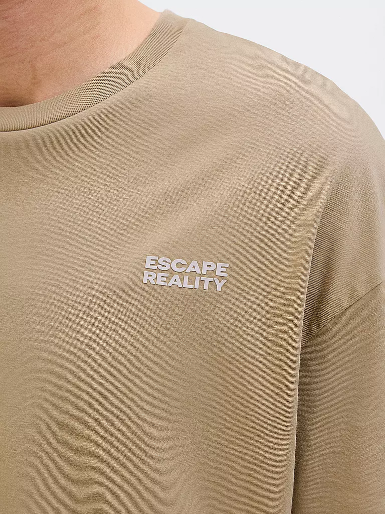 JACK & JONES | T-Shirt JJEAMES | hellgrün
