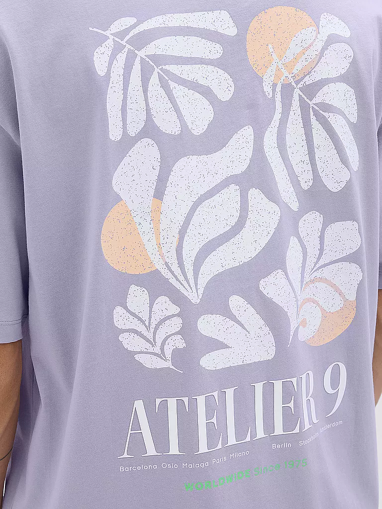 JACK & JONES | T-Shirt JJEAMES | hellbraun