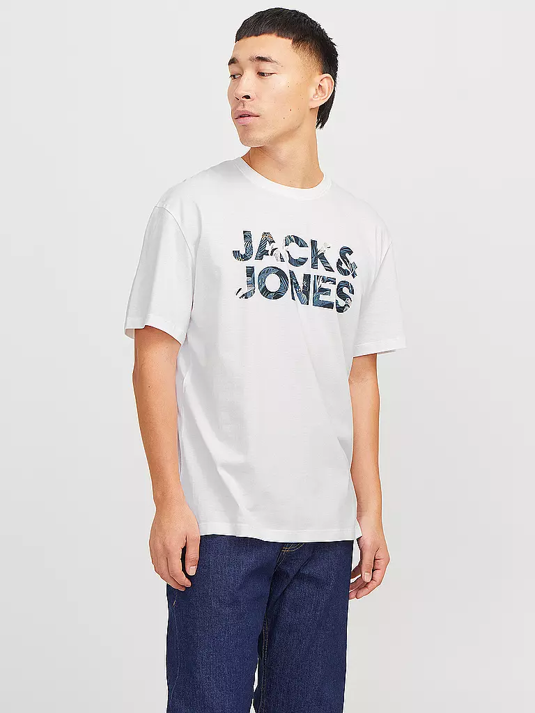 JACK & JONES | T-Shirt JJEBRYAN | schwarz