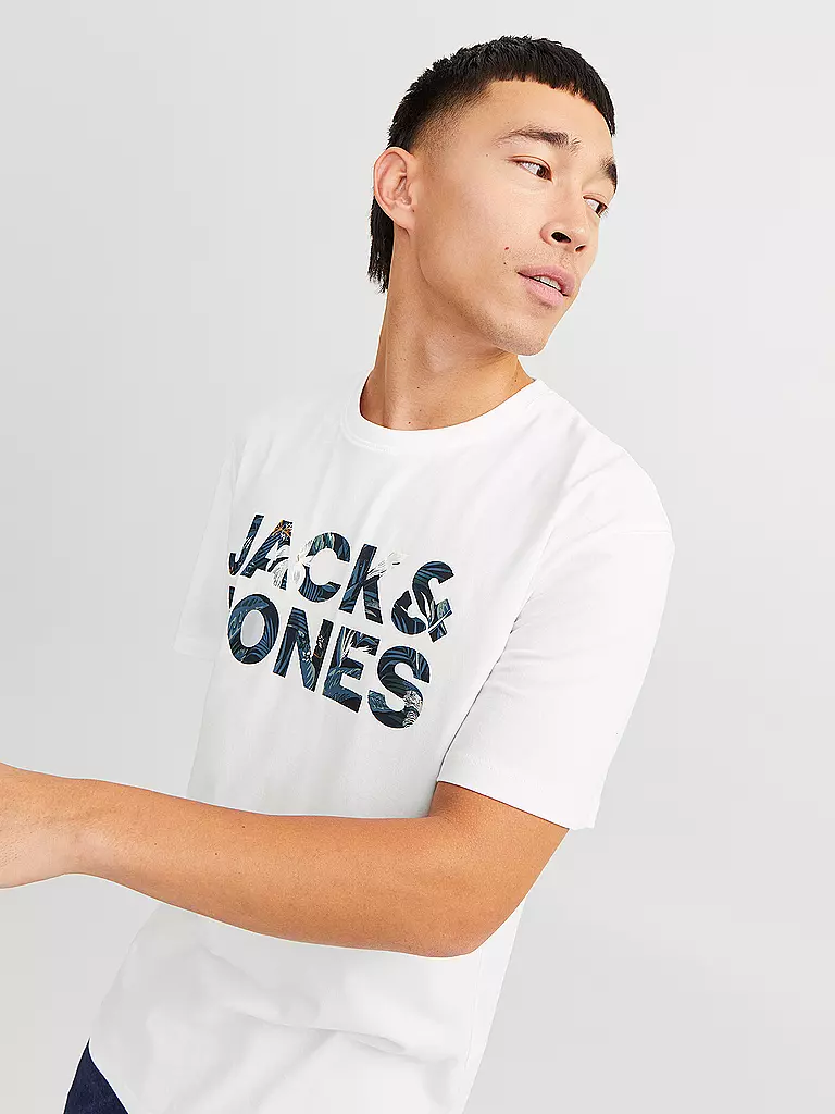 JACK & JONES | T-Shirt JJEBRYAN | schwarz