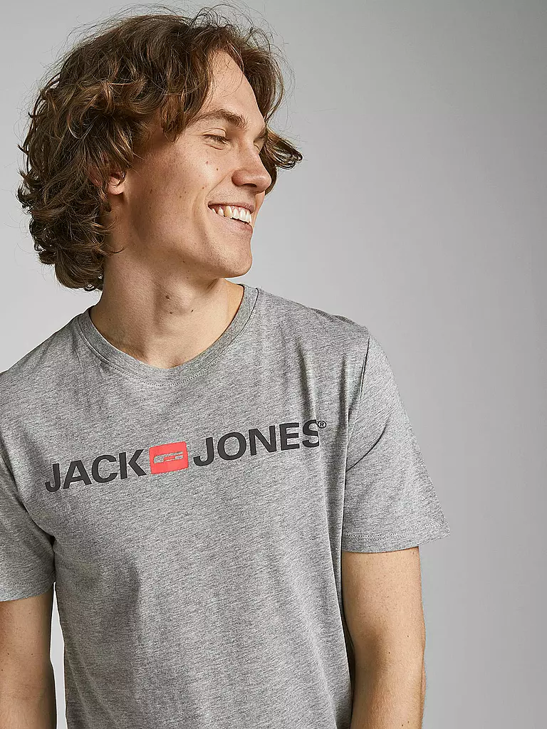 JACK & JONES | T-Shirt JJECORP | schwarz