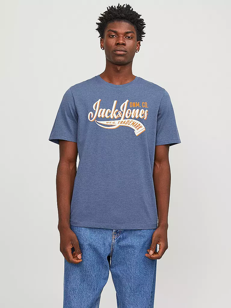 JACK & JONES | T-Shirt JJELOGO | hellgrün