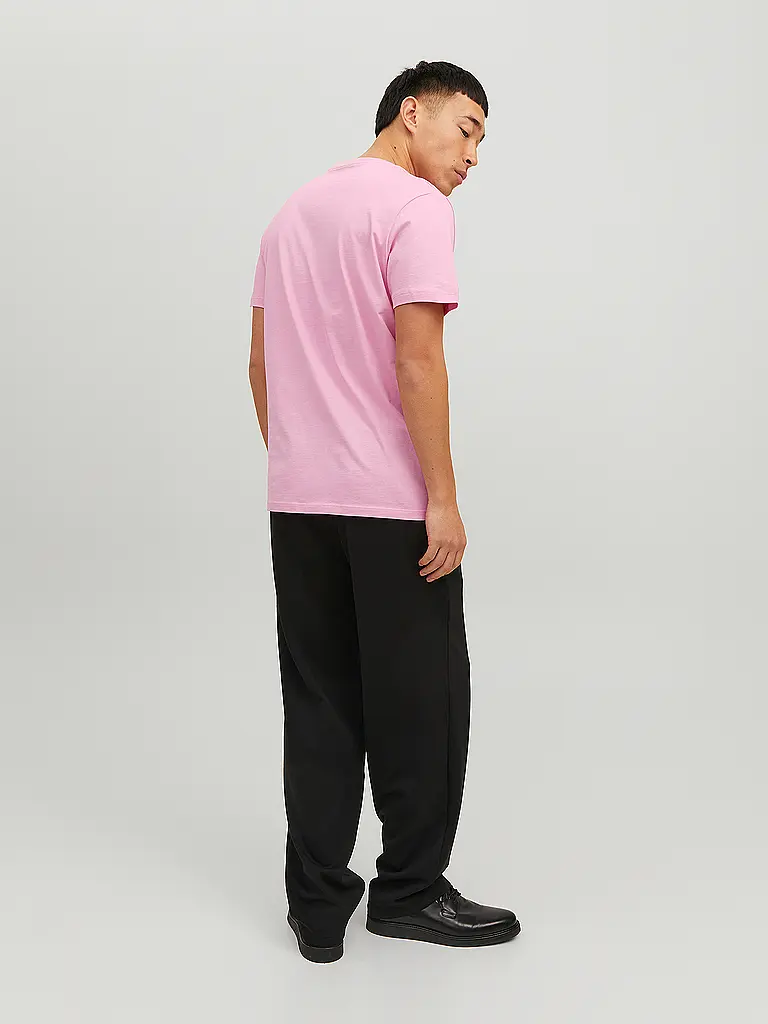 JACK & JONES | T-Shirt JJEORGANIC  | Rosa