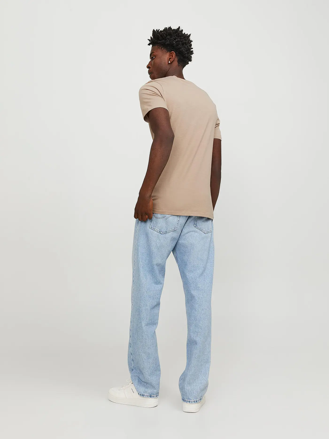JACK & JONES | T-Shirt JJEORGANIC | beige