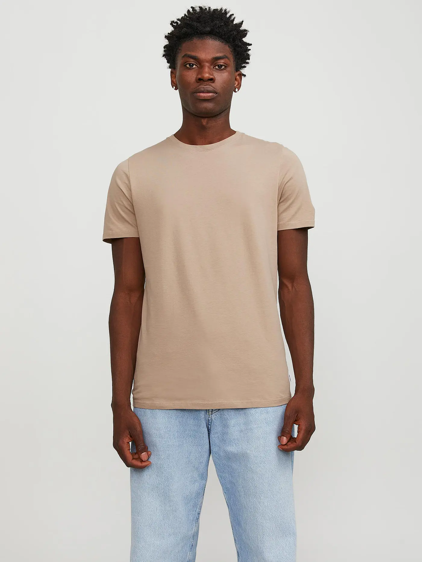 JACK & JONES | T-Shirt JJEORGANIC | beige