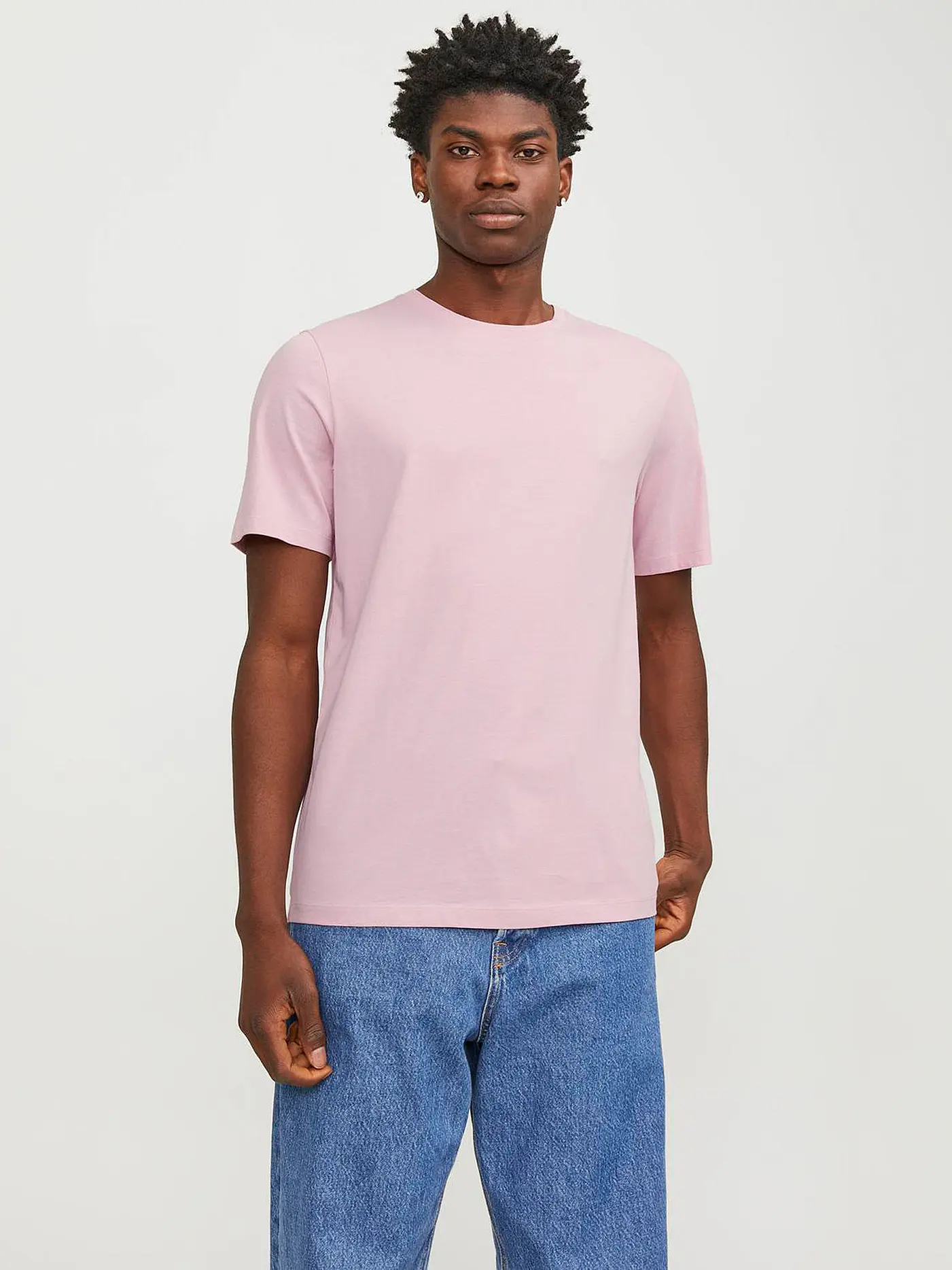 JACK & JONES | T-Shirt JJEORGANIC | rosa