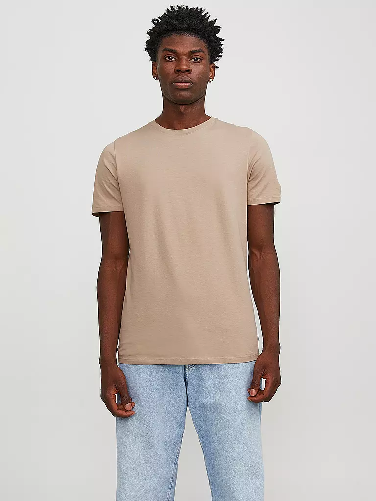 JACK & JONES | T-Shirt JJEORGANIC | blau