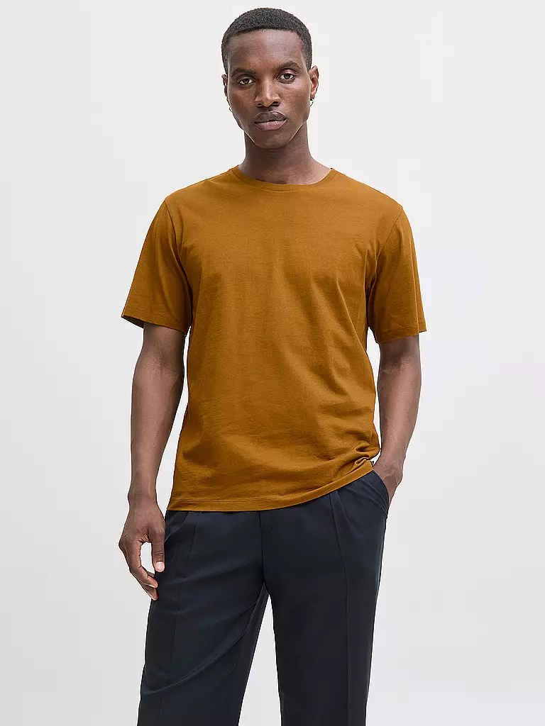 JACK & JONES | T-Shirt JJEORGANIC | hellgrau