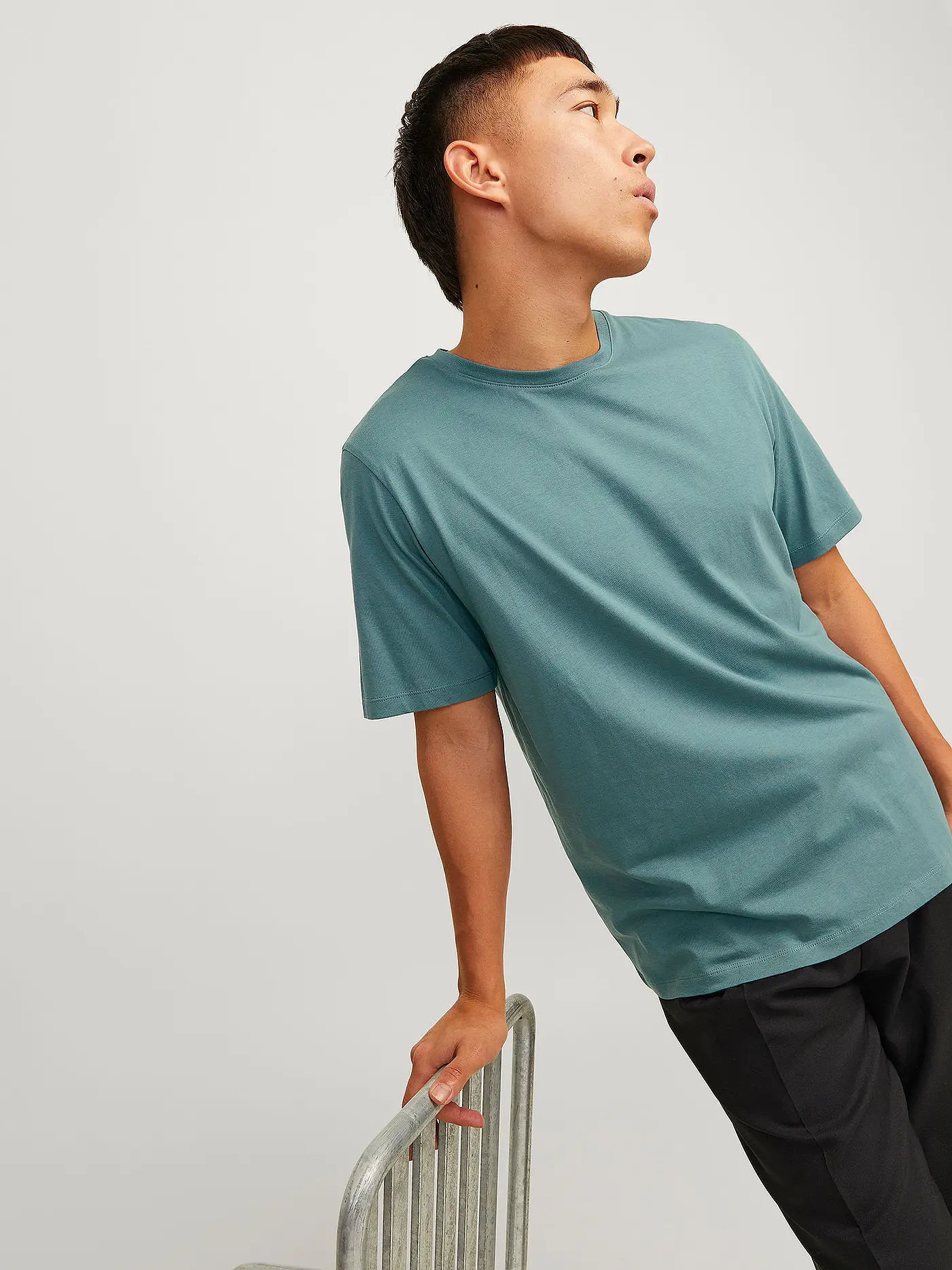 JACK & JONES | T-Shirt JJEORGANIC | petrol