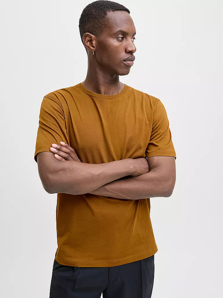 JACK & JONES | T-Shirt JJEORGANIC | hellgrau