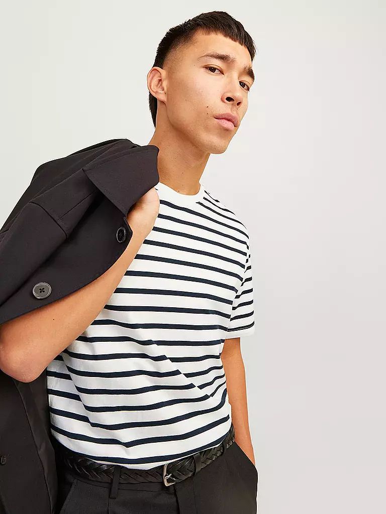JACK & JONES | T-Shirt JJEORGANIC | hellgrau