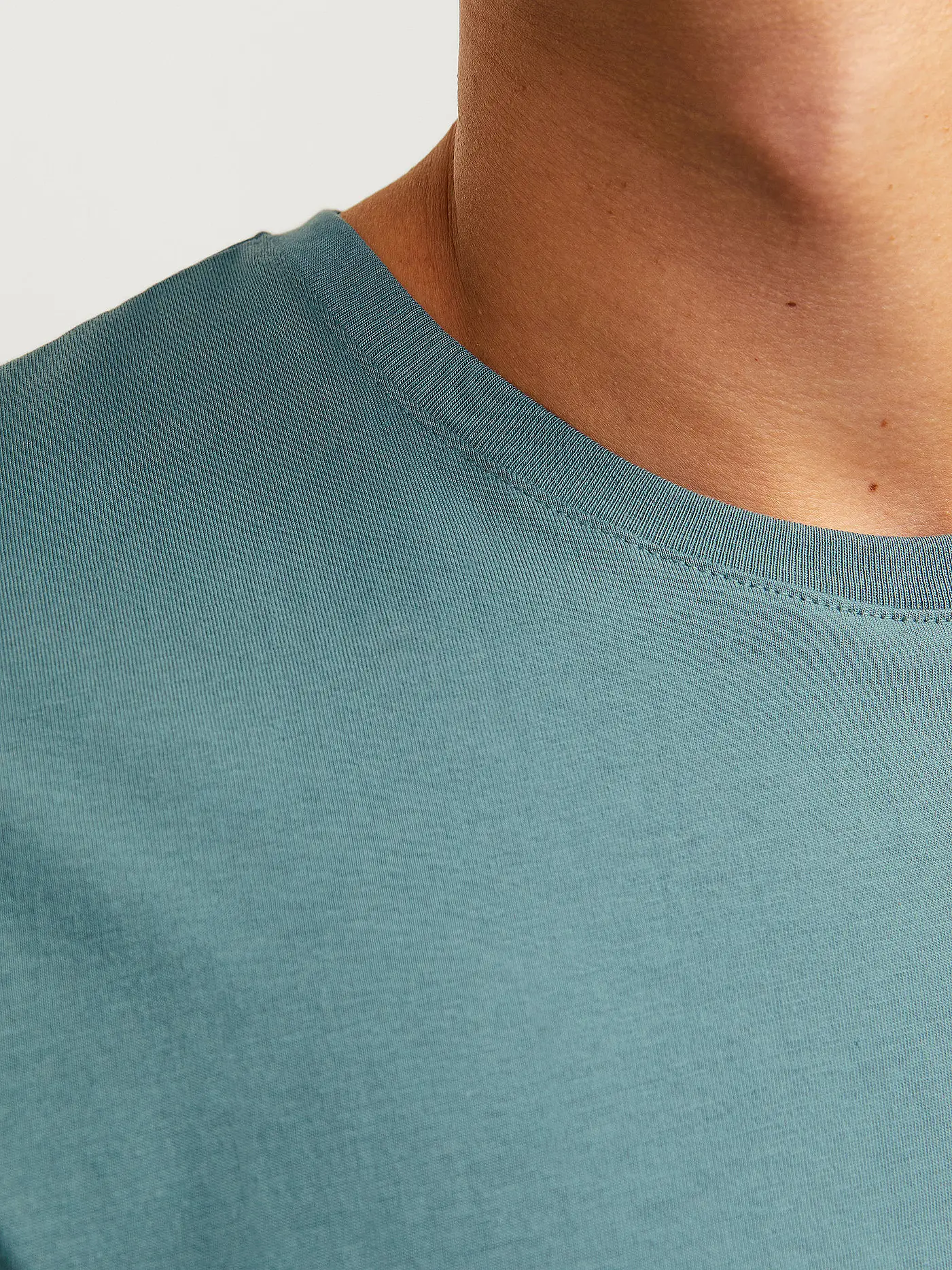 JACK & JONES | T-Shirt JJEORGANIC | petrol