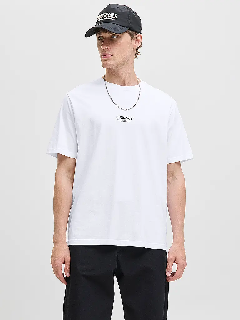 JACK & JONES | T-Shirt JJESOHO | Weiss