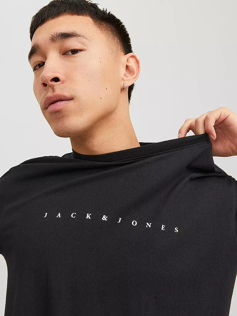 JACK & JONES | T-Shirt JJESTAR | dunkelblau