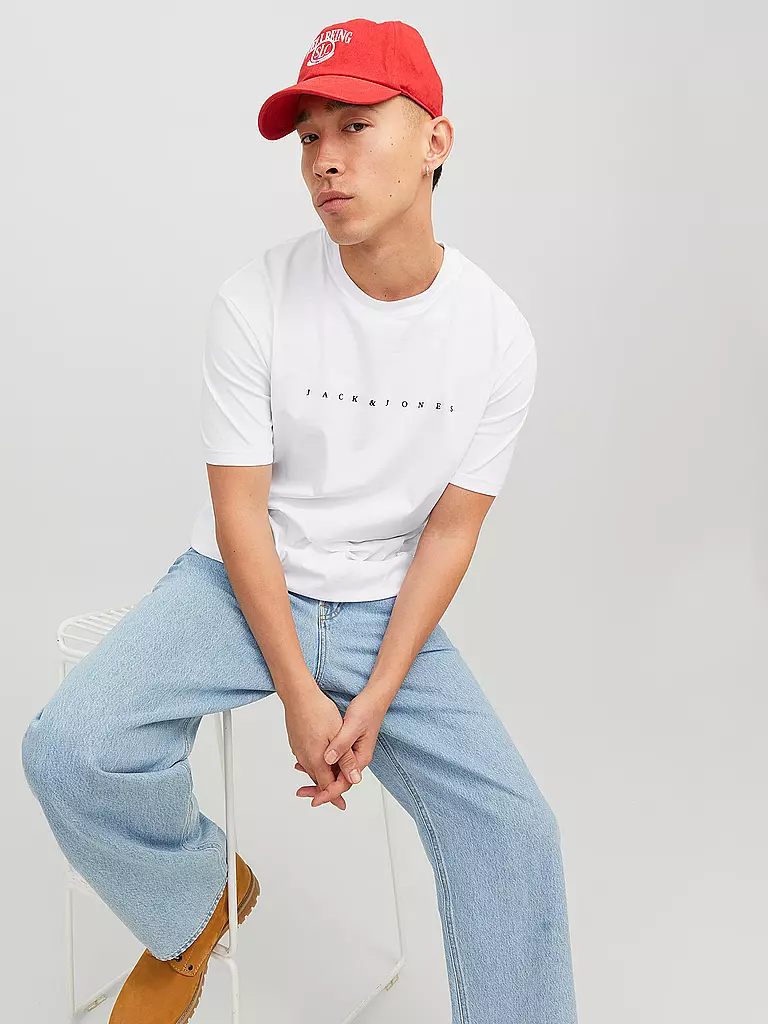 JACK & JONES | T-Shirt JJESTAR | dunkelblau