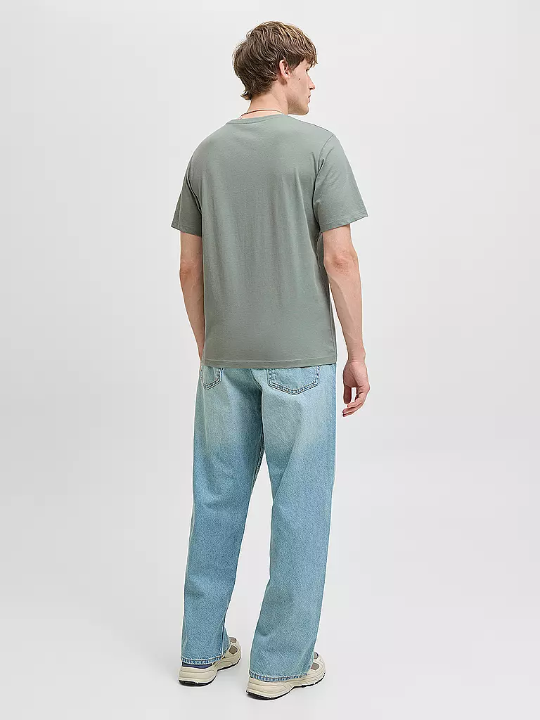 JACK & JONES | T-Shirt JJGEPLAS | hellgrün