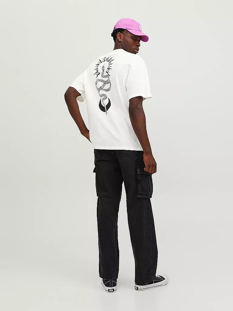 JACK & JONES | T-Shirt JJHEKTOR | schwarz
