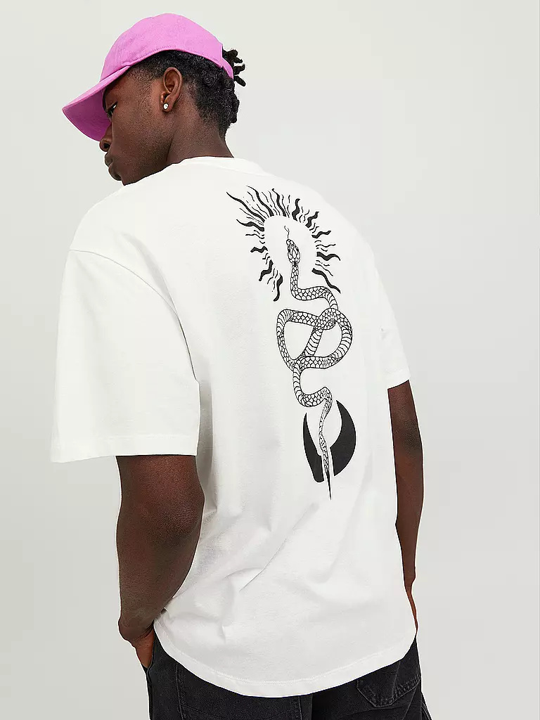 JACK & JONES | T-Shirt JJHEKTOR | schwarz