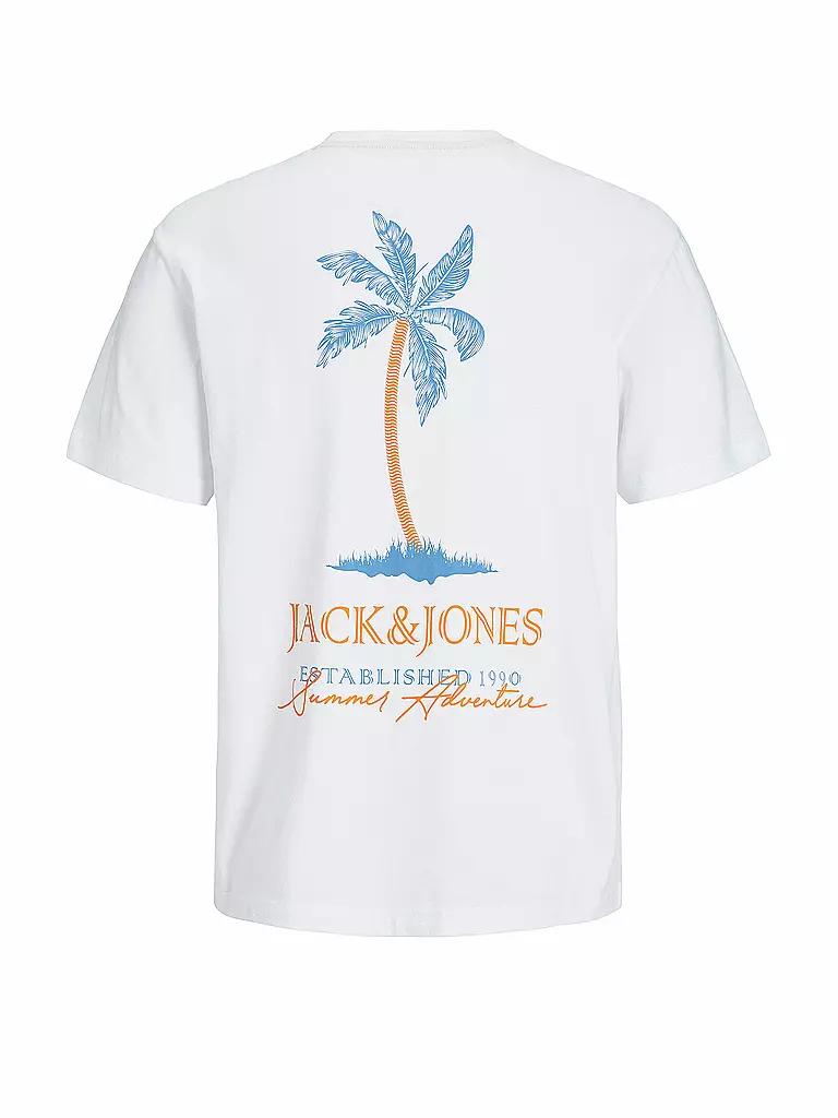 JACK & JONES | T-Shirt JJSUMMER | hellblau