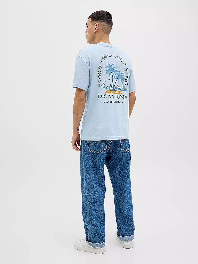 JACK & JONES | T-Shirt JJSUMMER | beige
