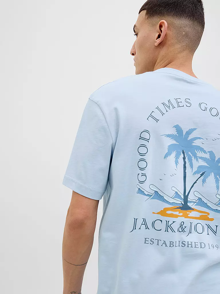 JACK & JONES | T-Shirt JJSUMMER | beige