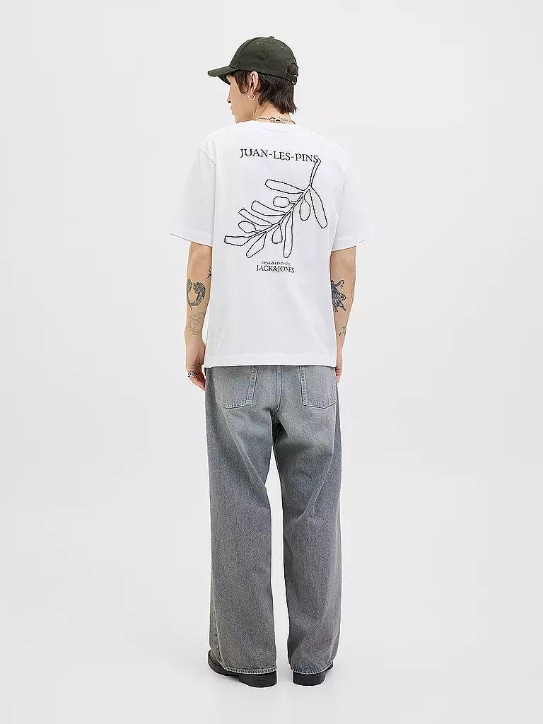 JACK & JONES | T-Shirt JORCANGGU | hellbraun
