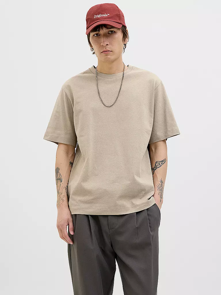 JACK & JONES | T-Shirt JORCANGGU | schwarz