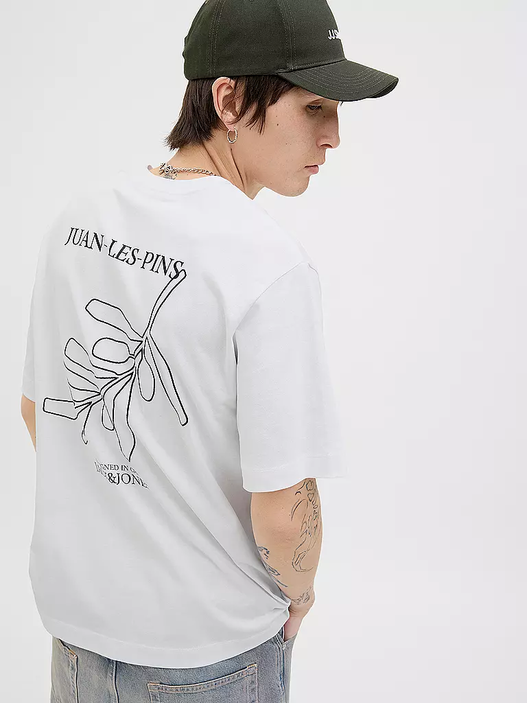 JACK & JONES | T-Shirt JORCANGGU | hellbraun