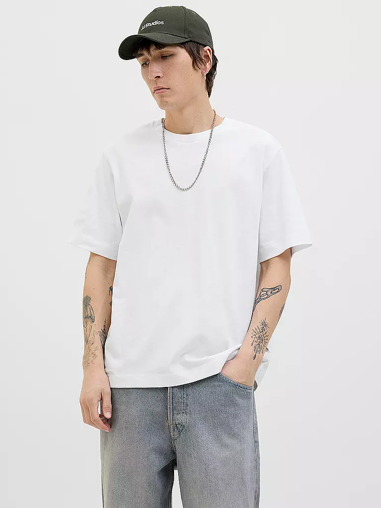 JACK & JONES | T-Shirt JORCANGGU | hellbraun