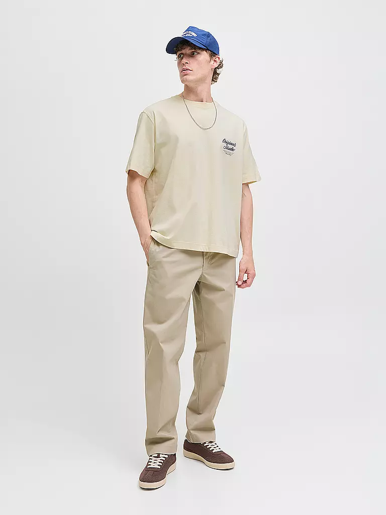 JACK & JONES | T-Shirt JORNORREBRO  | weiss