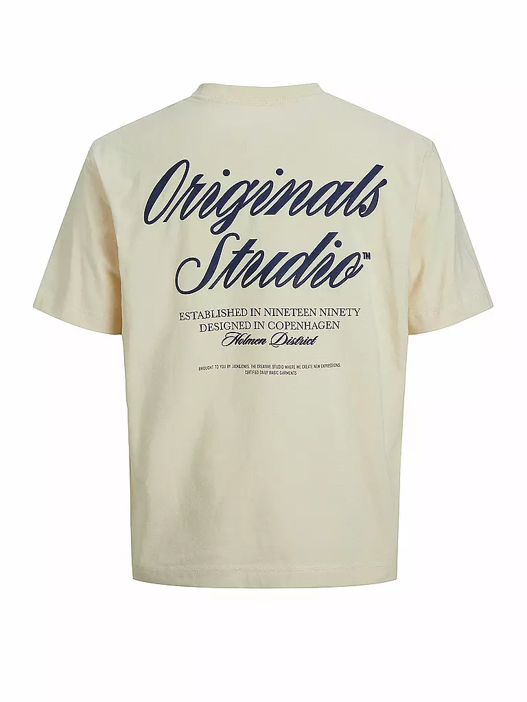 JACK & JONES | T-Shirt JORNORREBRO  | weiss