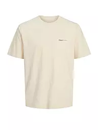 JACK & JONES | T-Shirt JORVARENNA | beige