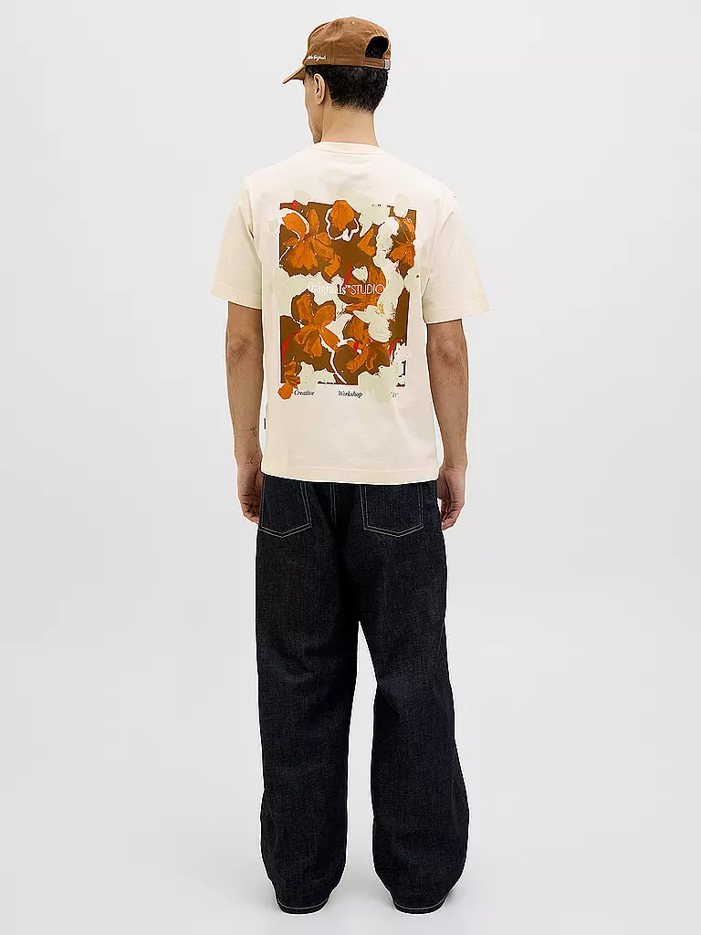 JACK & JONES | T-Shirt JORVARENNA | schwarz