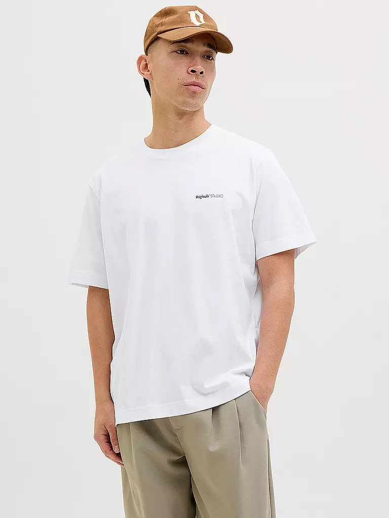 JACK & JONES | T-Shirt JORVARENNA | schwarz