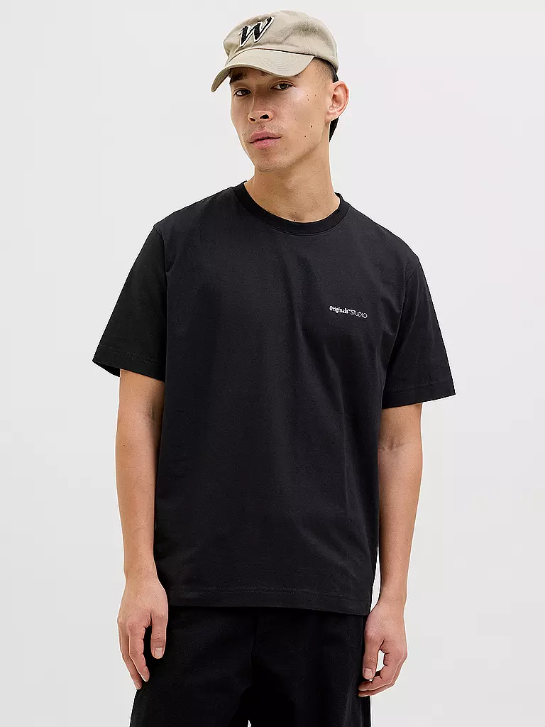 JACK & JONES | T-Shirt JORVARENNA | beige