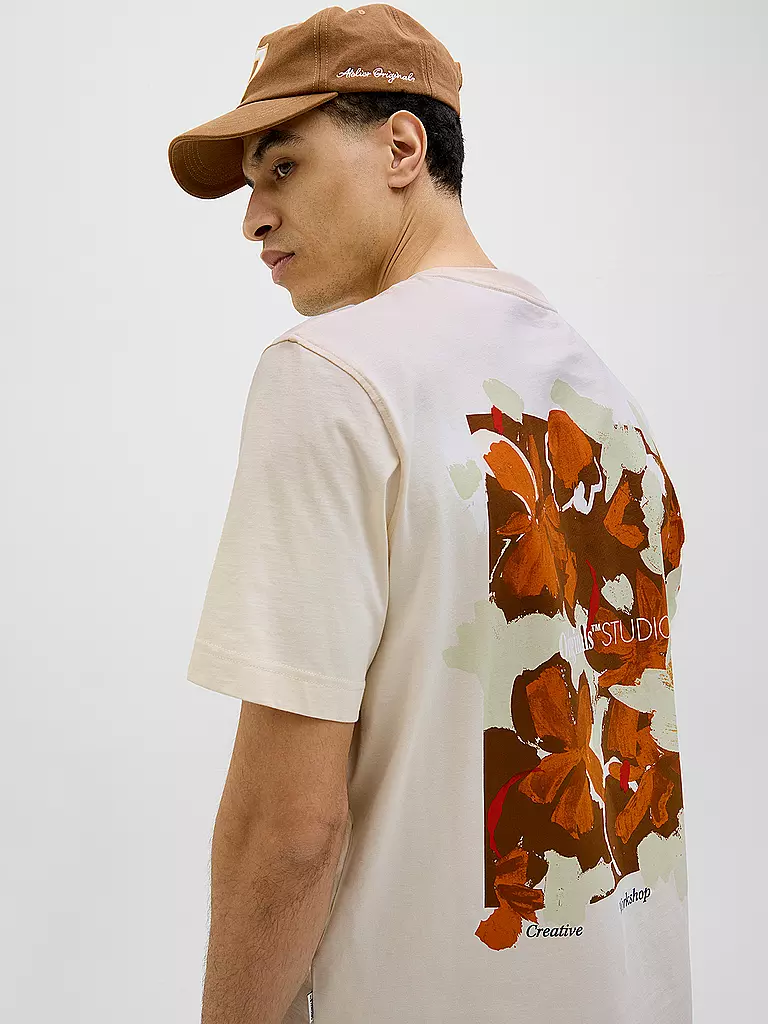 JACK & JONES | T-Shirt JORVARENNA | schwarz