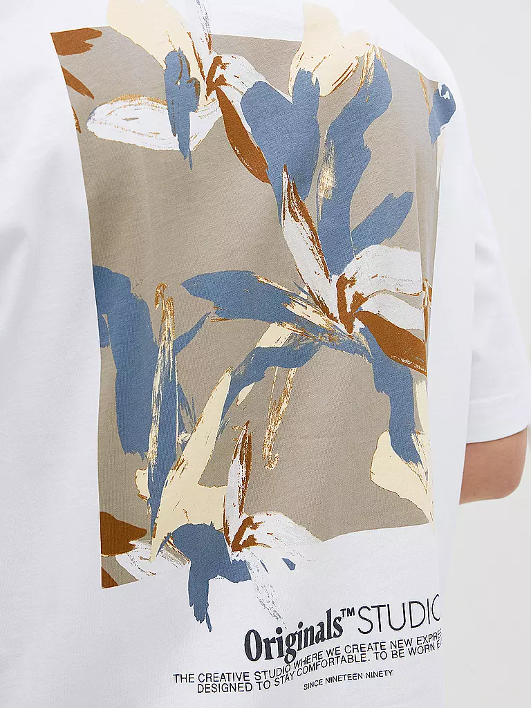 JACK & JONES | T-Shirt JORVARENNA | schwarz
