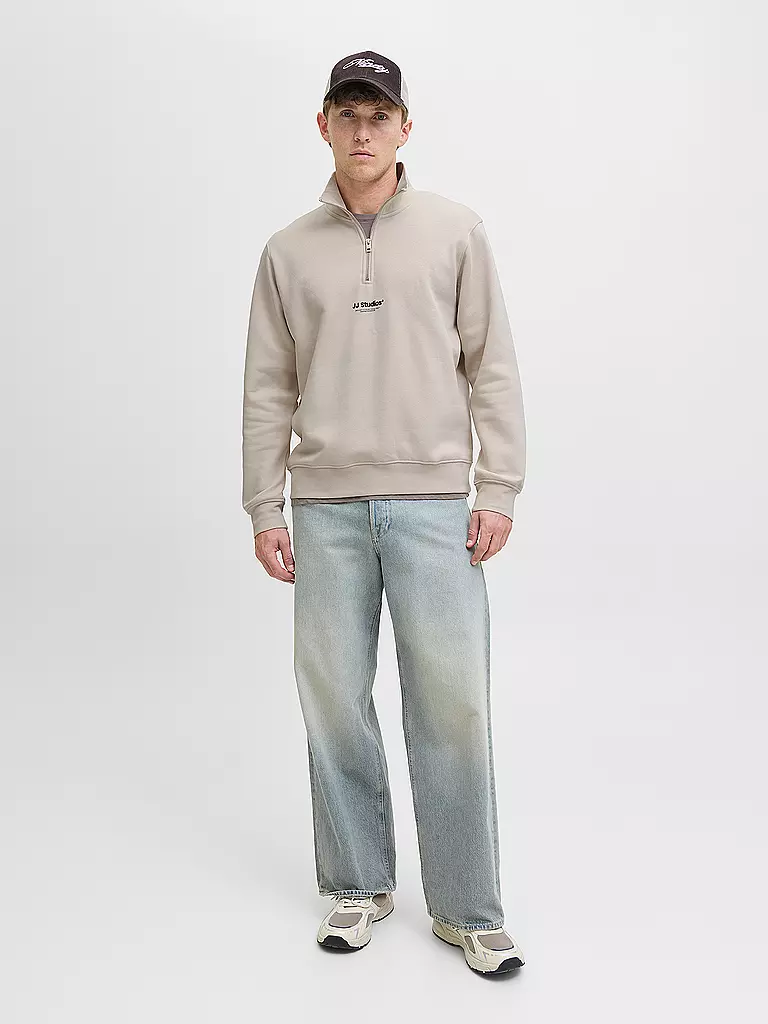 JACK & JONES | Troyer Pullover JJESOHO | creme
