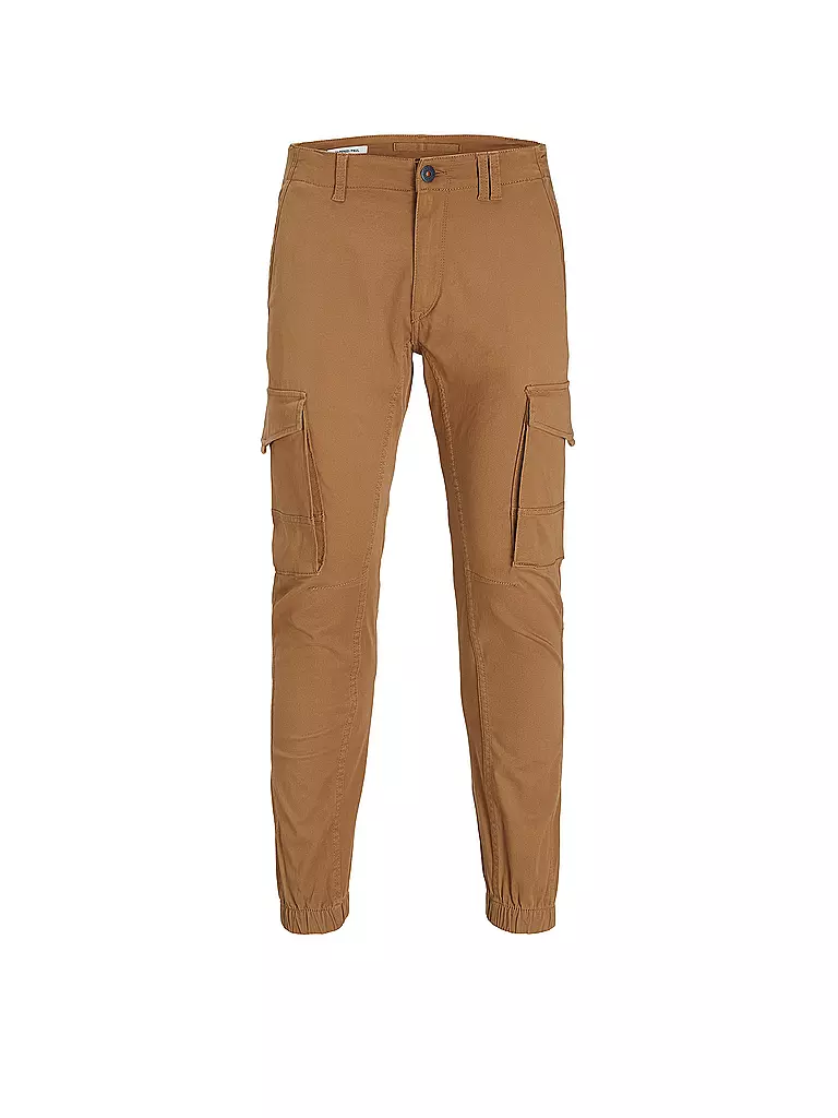 JACK & JONES | Cargohose JJFLAKE | hellbraun