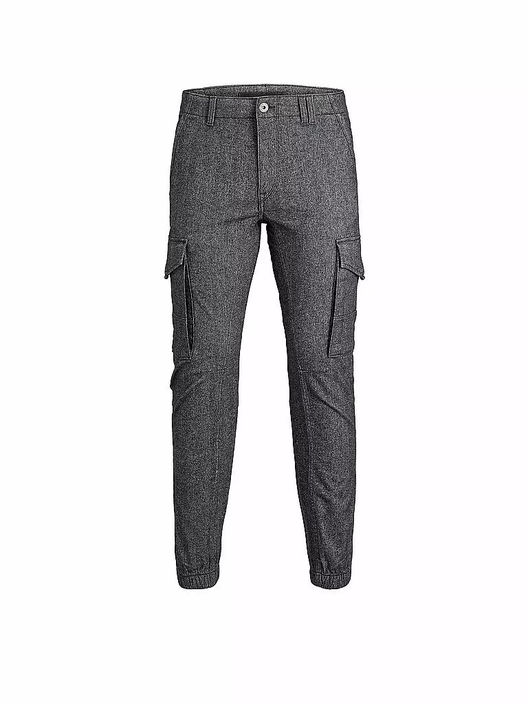 JACK & JONES | Cargohose JJIPAUL JJFLAKE | grau