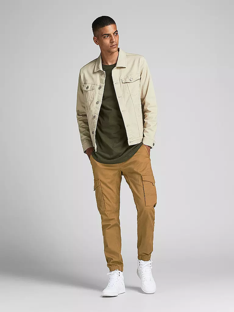 JACK & JONES | Cargohose JPSTPAUL  | braun