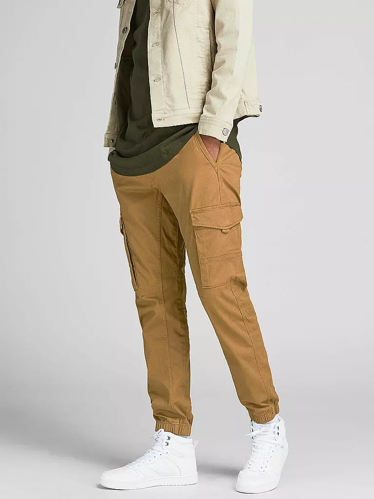 JACK & JONES | Cargohose JPSTPAUL  | braun