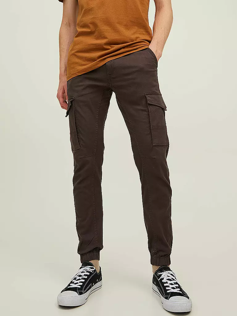 JACK & JONES | Cargohose JPSTPAUL JJFLAKE | braun