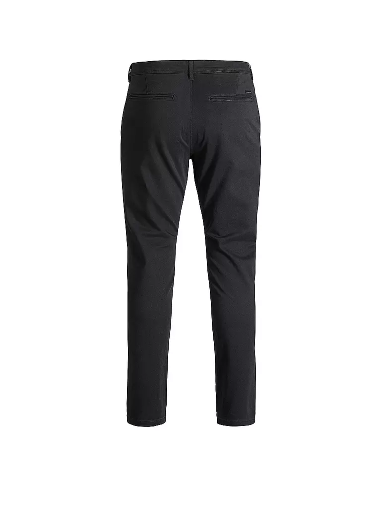 JACK & JONES | Chino Slim Fit JPSTMARCO  | schwarz