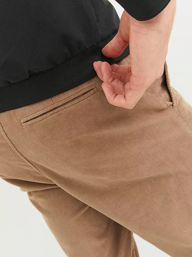 JACK & JONES | Cordhose JPSTKARL JJCORDUROY | beige