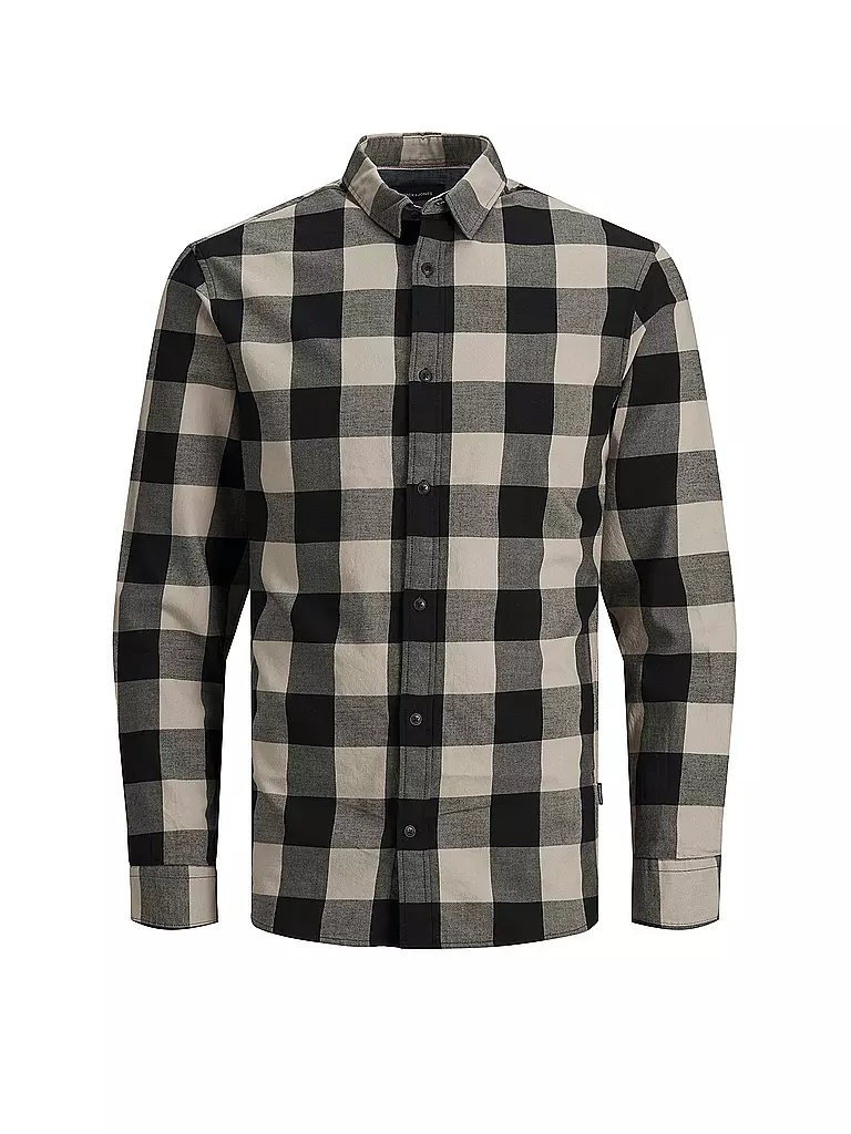 JACK & JONES | Hemd JJEGINGHAM | beige