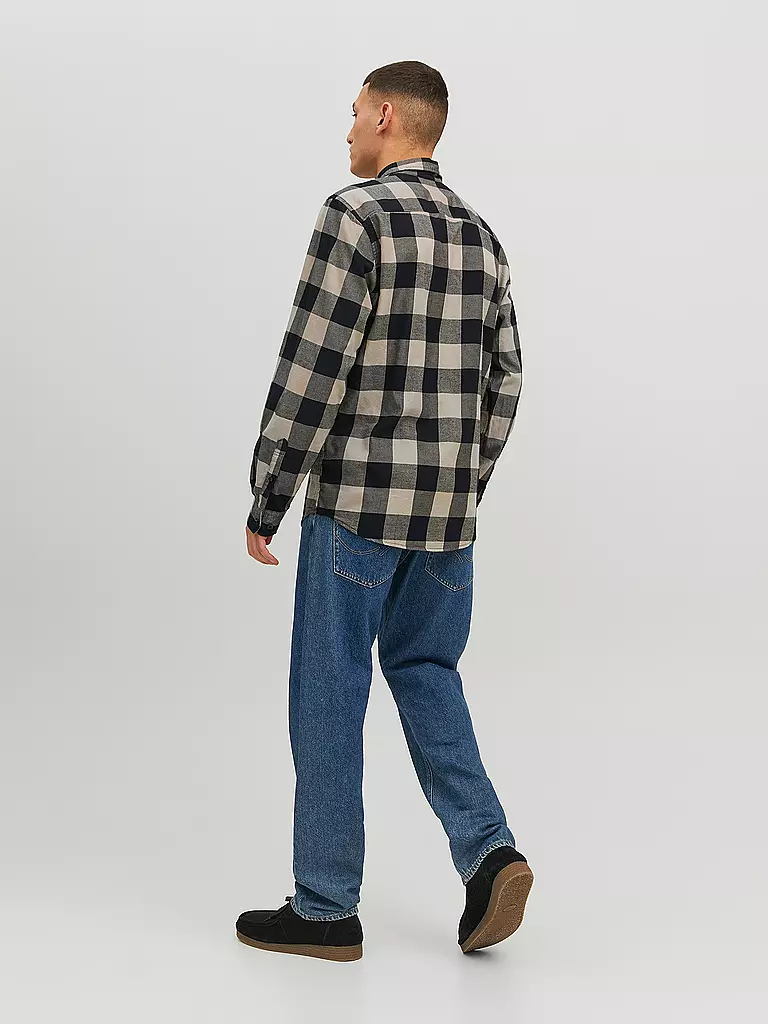JACK & JONES | Hemd JJEGINGHAM | beige