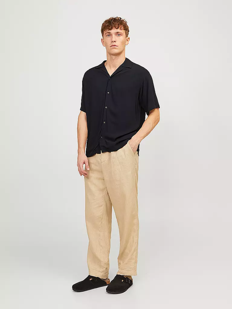 JACK & JONES | Hemd Regular Fit JJEJEFF | schwarz