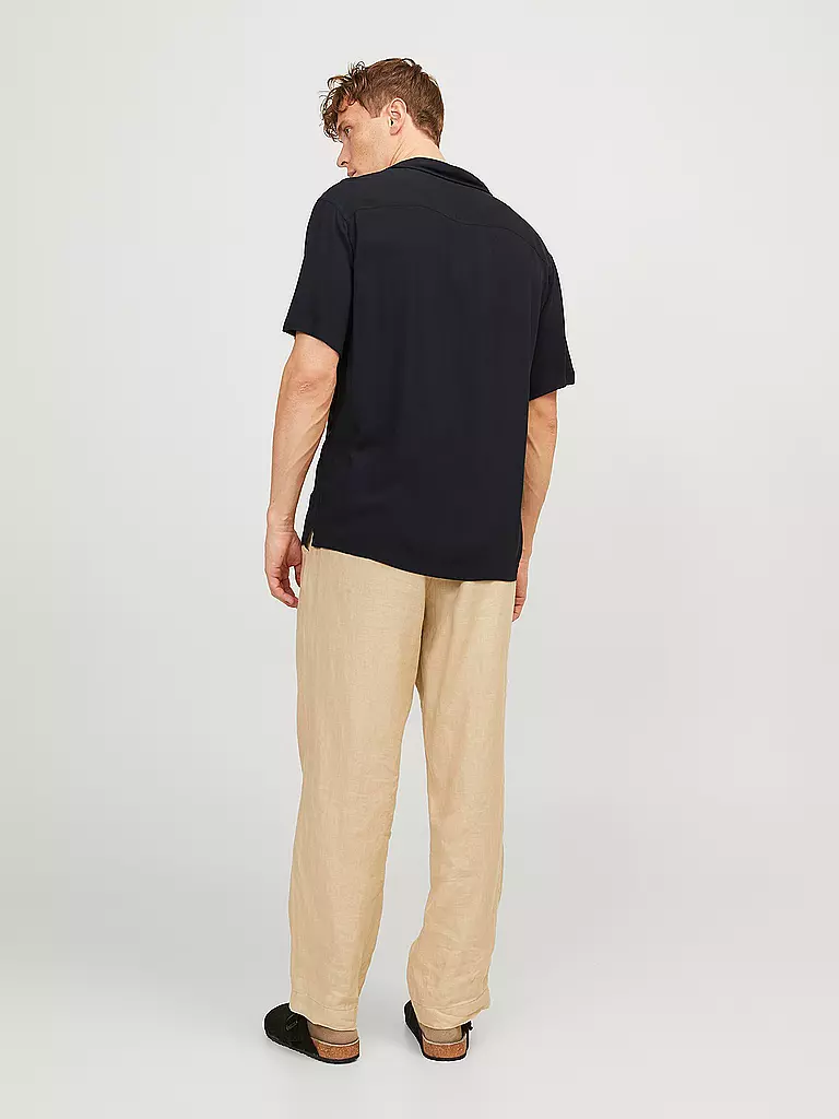 JACK & JONES | Hemd Regular Fit JJEJEFF | schwarz