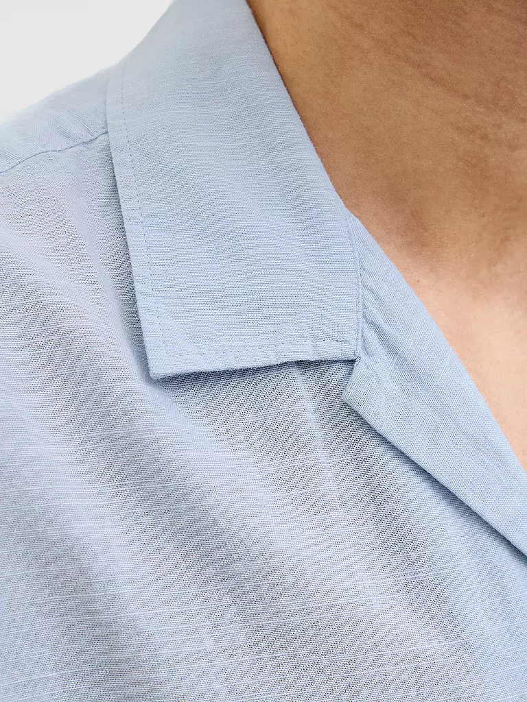 JACK & JONES | Hemd Regular Fit JJESUMMER RESORT | hellblau